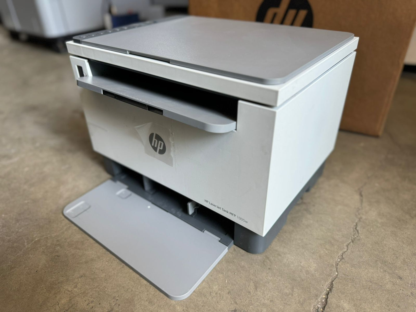 The HP LaserJet Tank 1005w (black and white)