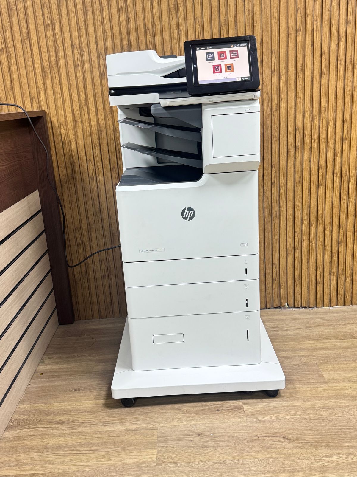 The HP Color LaserJet Enterprise MFP M682
