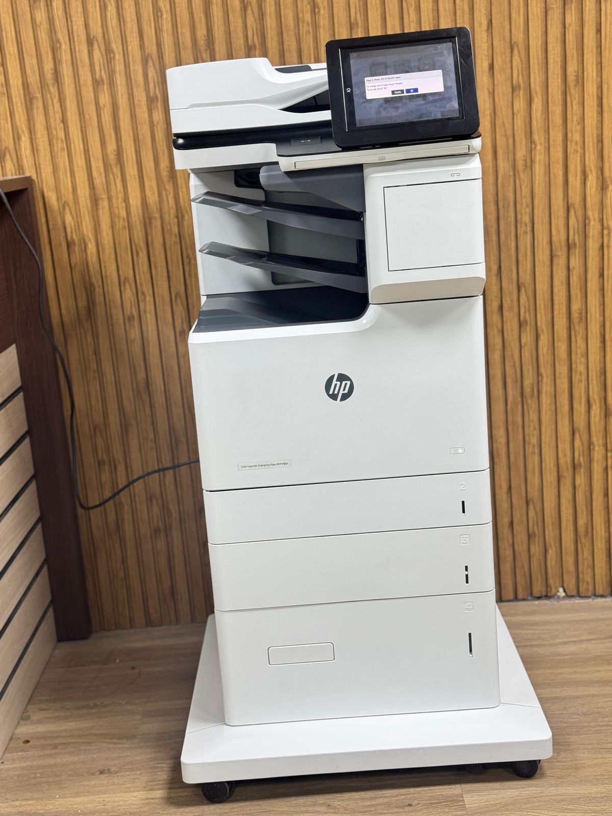 The HP Color LaserJet Enterprise MFP M682