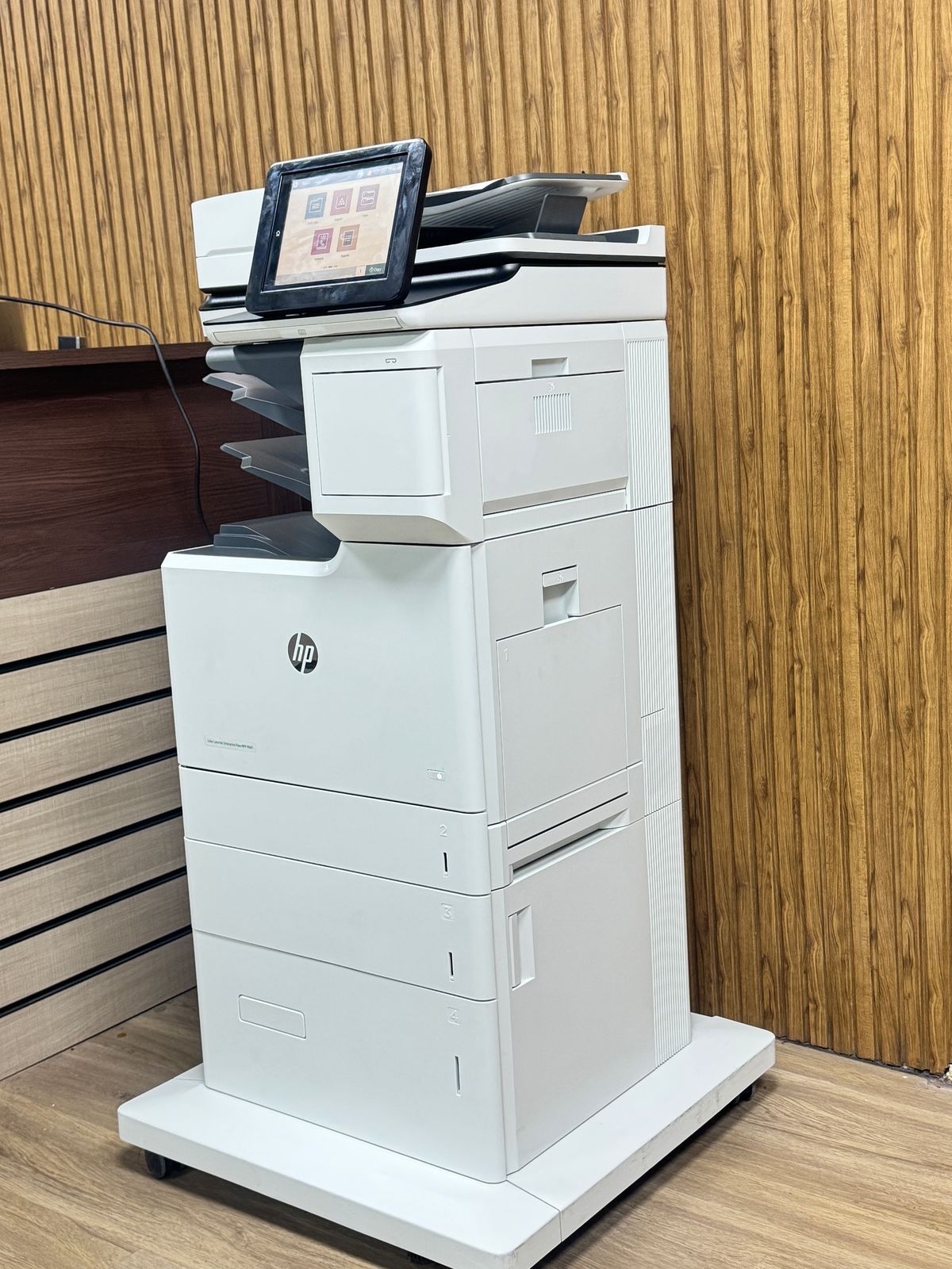 The HP Color LaserJet Enterprise MFP M682
